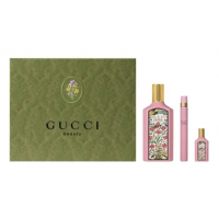 Flora by Gucci Gorgeous Gardenia Eau de Parfum Подарочный набор (парфюмированная вода 100 мл + ручка 10 мл + миниатюра 5 мл)