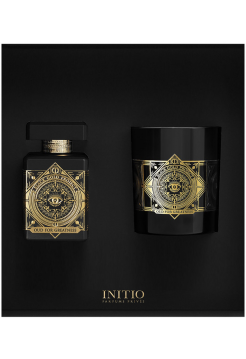 Initio Parfums Prives Oud for Greatness Подарочный набор (парфюмированная вода 90 мл + свеча 180 г)