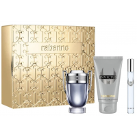 Paco Rabanne Invictus Подарочный набор (туалетная вода 50 мл + шампунь 100 мл + миниатюра 10 мл)