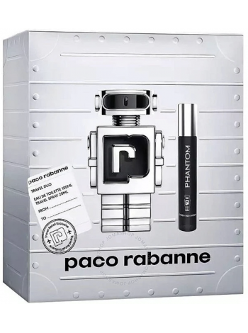 Paco Rabanne Phantom Подарочный набор (туалетная вода 100 мл + туалетная вода 20 мл)