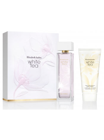 Elizabeth Arden White Tea Eau Florale Подарочный набор (туалетная вода 100 мл + крем для тела 100 мл)