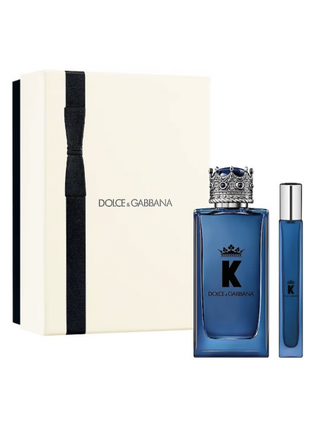 D&G K Eau de Parfum Подарочный набор (парфюмированная вода 100 мл + миниатюра 10 мл)
