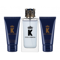 D&G K By Dolce&Gabbana Подарочный набор (туалетная вода 100 мл + бальзам после бритья 50 мл + гель для душа 50 мл)