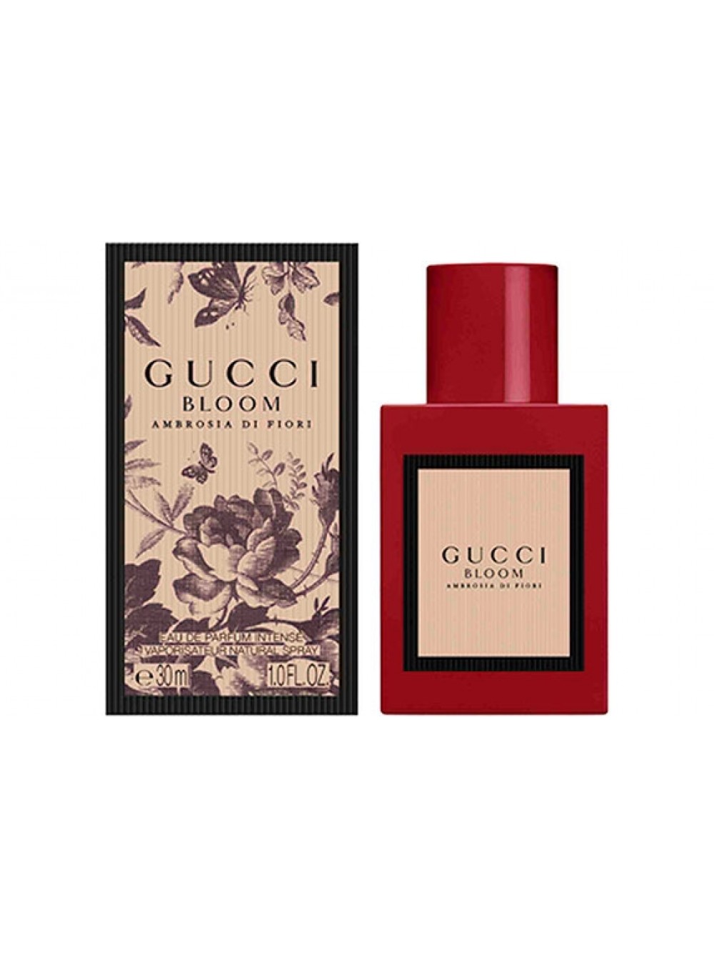 Купить Gucci Bloom Ambrosia di Fiori парфюмированная вода 30 мл в  интернет-магазине парфюмерии Intense по лучшей цене