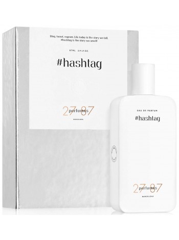 27 87 Perfumes #Hashtag парфюмированная вода 87 мл