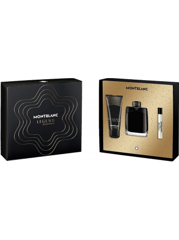 Montblanc Legend Eau De Parfum Подарочный набор (парфюмированная вода 100 мл + гель для душа 100 мл + миниатюра 7,5 мл)