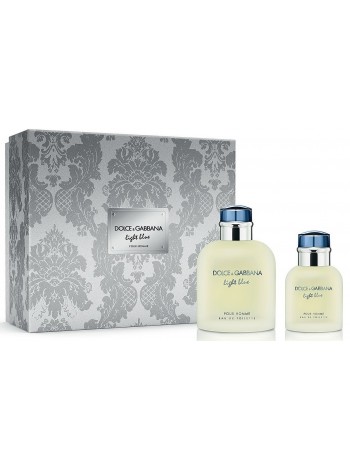 D&G Light Blue Pour Homme Подарочный набор (туалетная вода 125 мл + туалетная вода 40 мл)