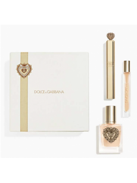 Dolce & Gabbana Devotion Подарочный набор (парфюмированная вода 50 мл + миниатюра 10 мл + тушь)