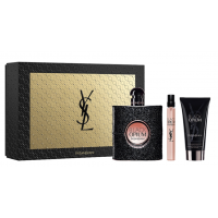 Y.S.Laurent Black Opium Подарочный набор (парфюмированная вода 90 мл + лосьон для тела 50 мл + миниатюра 10 мл)