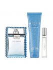 Versace Man Eau Fraiche подарочный набор (туалетная вода 100 мл + гель для душа 150 мл + миниатюра 10 мл)