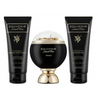 Afnan Souvenir Desert Rose Подарочный набор (парфюмированная вода 100 мл + гель для душа 100 мл + лосьон для тела 100 мл)