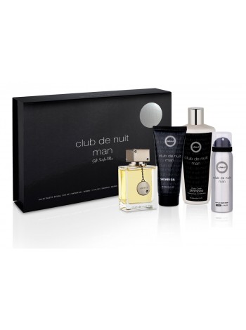 Armaf Club De Nuit Intense Man Подарочный набор (туалетная вода 105 мл + дезодорант 50 мл + гель для душа 100 мл + шампунь 250 мл)