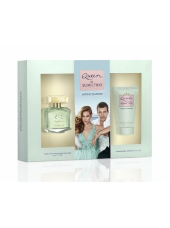 Antonio Banderas Queen of Seduction Подарочный набор (туалетная вода 50 мл + лосьон для тела 50 мл)