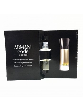 Armani Code Absolu пробник 1.2 мл