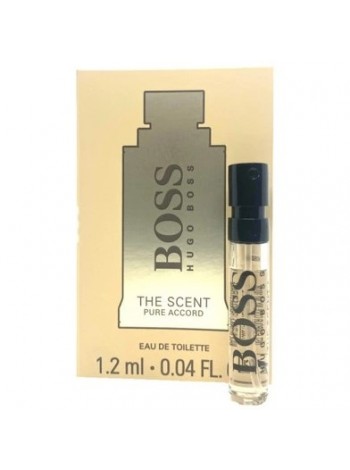Hugo Boss The Scent Pure Accord For Him пробник 1.2 мл