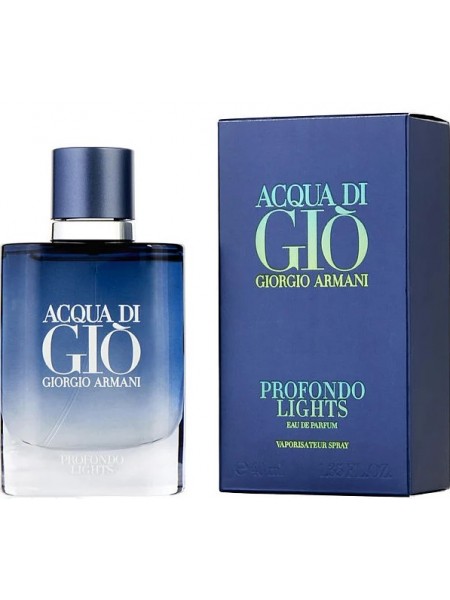 Armani Acqua di Gio Profondo Lights парфюмированная вода 75 мл