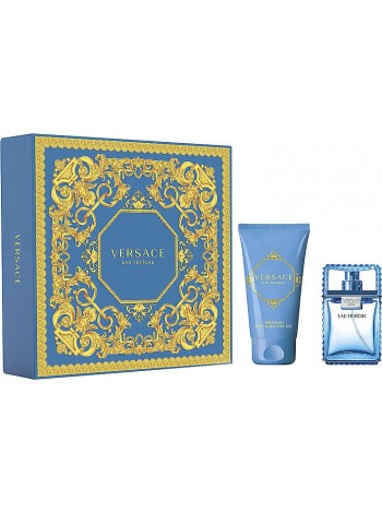 Versace Man Eau Fraiche Подарочный набор (туалетная вода 30 мл + гель для душа 50 мл)