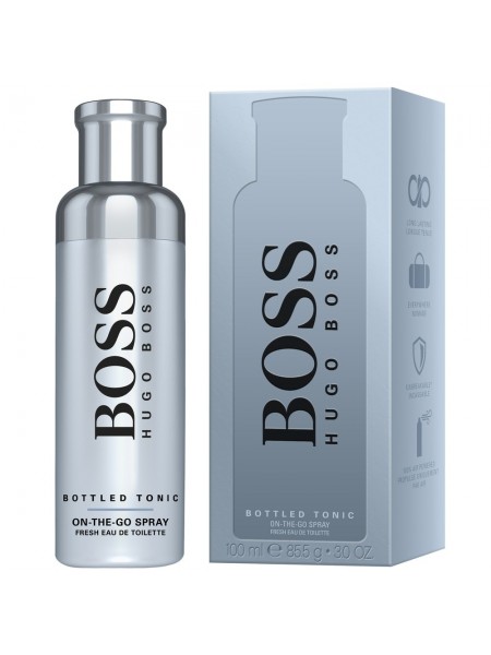 Hugo Boss Bottled Tonic On-The-Go Spray Fresh Eau De Toilette туалетная вода 100 мл