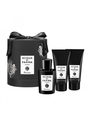 Acqua di Parma Essenza di Colonia Подарочный набор (одеколон 100 мл + гель для душа 75 мл + бальзам после бритья 75 мл)
