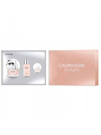 Calvin Klein Calvin Klein Women Подарочный набор (парфюмированная вода 100 мл + миниатюра 10 мл + лосьон для тела 100 мл)