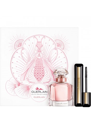 Guerlain Mon Guerlain Florale Подарочный набор (парфюмированная вода 50 мл + тушь Maxi Lash So Volume 8.5 мл)