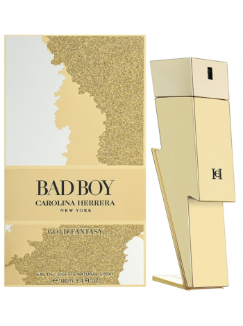 Carolina Herrera Bad Boy Gold Fantasy туалетная вода 100 мл