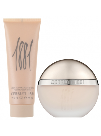Cerruti 1881 Pour Femme Подарочный набор (туалетная вода 50 мл + гель для душа 75 мл)