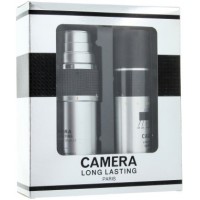 Max Deville Camera Long Lasting Подарочный набор (туалетная вода 100 мл + дезодорант-спрей 150 мл)
