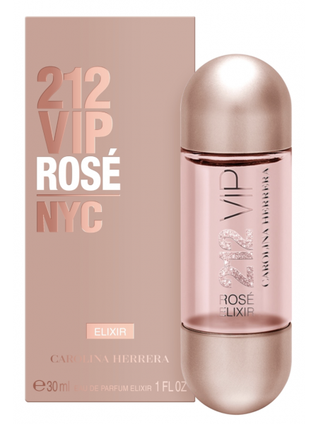 Carolina Herrera 212 VIP Rose Elixir парфюмированная вода 30 мл