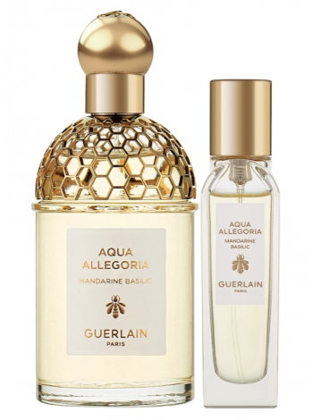 Guerlain Aqua Allegoria Mandarine Basilic Подарочный набор (туалетная вода 125 мл + туалетная вода 15 мл)