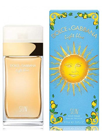D&G Light Blue Sun туалетная вода 100 мл