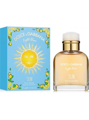 D&G Light Blue Sun Pour Homme туалетная вода 75 мл