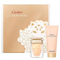 Cartier La Panthere Подарочный набор (миниатюра 9 мл + лосьон для тела 30 мл)