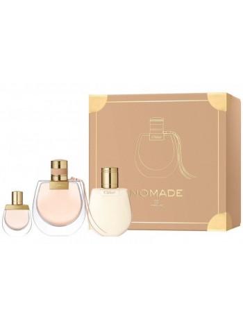 Chloe Nomade Подарочный набор (парфюмированная вода 75 мл + миниатюра 5 мл + лосьон для тела 100 мл)