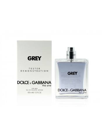 D&G The One for Men Grey тестер (туалетная вода) 100 мл D&G The One for Men Grey тестер (туалетная вода) 100 мл