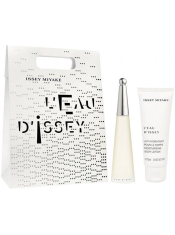 Issey Miyake L'eau D'issey Подарочный набор (туалетная вода 25 мл + лосьон для теля 75 мл)