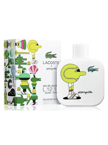 Eau de Lacoste L.12.12: Blanc Pure Collector Edition x Jeremyville тестер (туалетная вода) 100 мл