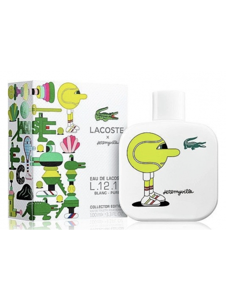 Eau de Lacoste L.12.12: Blanc Pure Collector Edition x Jeremyville тестер (туалетная вода) 100 мл