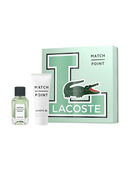 Lacoste Match Point Подарочный набор (туалетная вода 50 мл + гель для душа 75 мл)