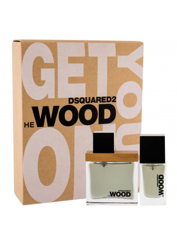 Dsquared2 He Wood Подарочный набор (туалетная вода 30 мл + туалетная вода 15 мл)