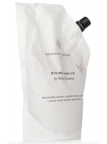 Essential Parfums Divine Vanille Liquid Soap запасной флакон (жидкое мыло) 500 мл