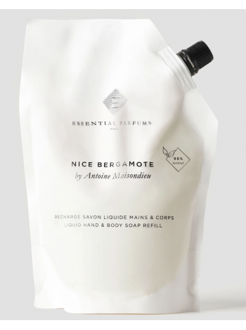 Essential Parfums Nice Bergamote Liquid Soap запасной флакон (жидкое мыло) 500 мл
