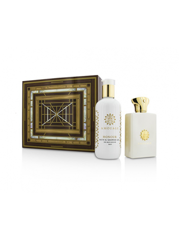 Amouage Honour for Man Подарочный набор (парфюмированная вода 100 мл + гель для душа 300 мл)