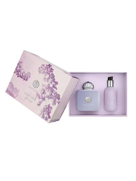 Amouage Lilac Love Подарочный набор (парфюмированная вода 100 мл + лосьон для тела 300 мл)