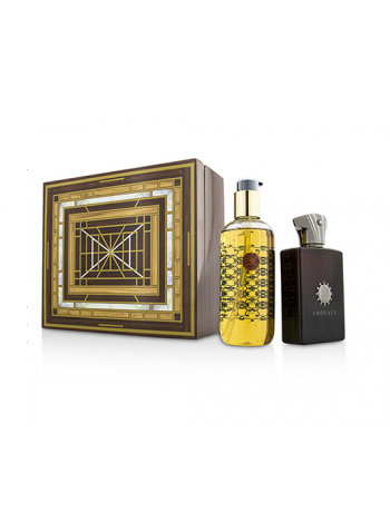 Amouage Lyric For Man Подарочный набор (парфюмированная вода 100 мл + гель для душа 300 мл)