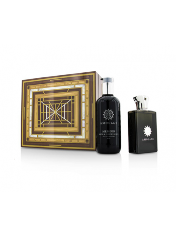 Amouage Memoir Man Подарочный набор (парфюмированная вода 100 мл + гель для душа 300 мл)