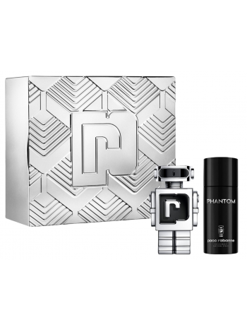 Paco Rabanne Phantom Подарочный набор (туалетная вода 100 мл + дезодорант спрей 150 мл)
