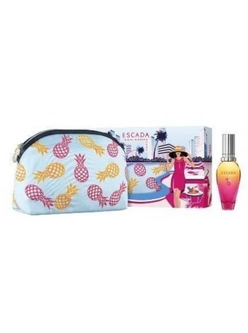 Escada Miami Blossom Travel Set (туалетная вода 30 мл + косметичка)
