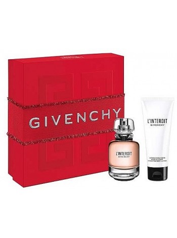 Givenchy L'interdit Eau de Parfum Подарочный набор (парфюмированная вода 50 мл + лосьон для тела 75 мл)