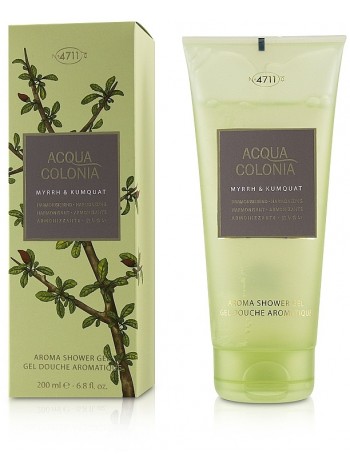 Maurer & Wirtz 4711 Acqua Colonia Myrrh & Kumquat гель для душа 200 мл